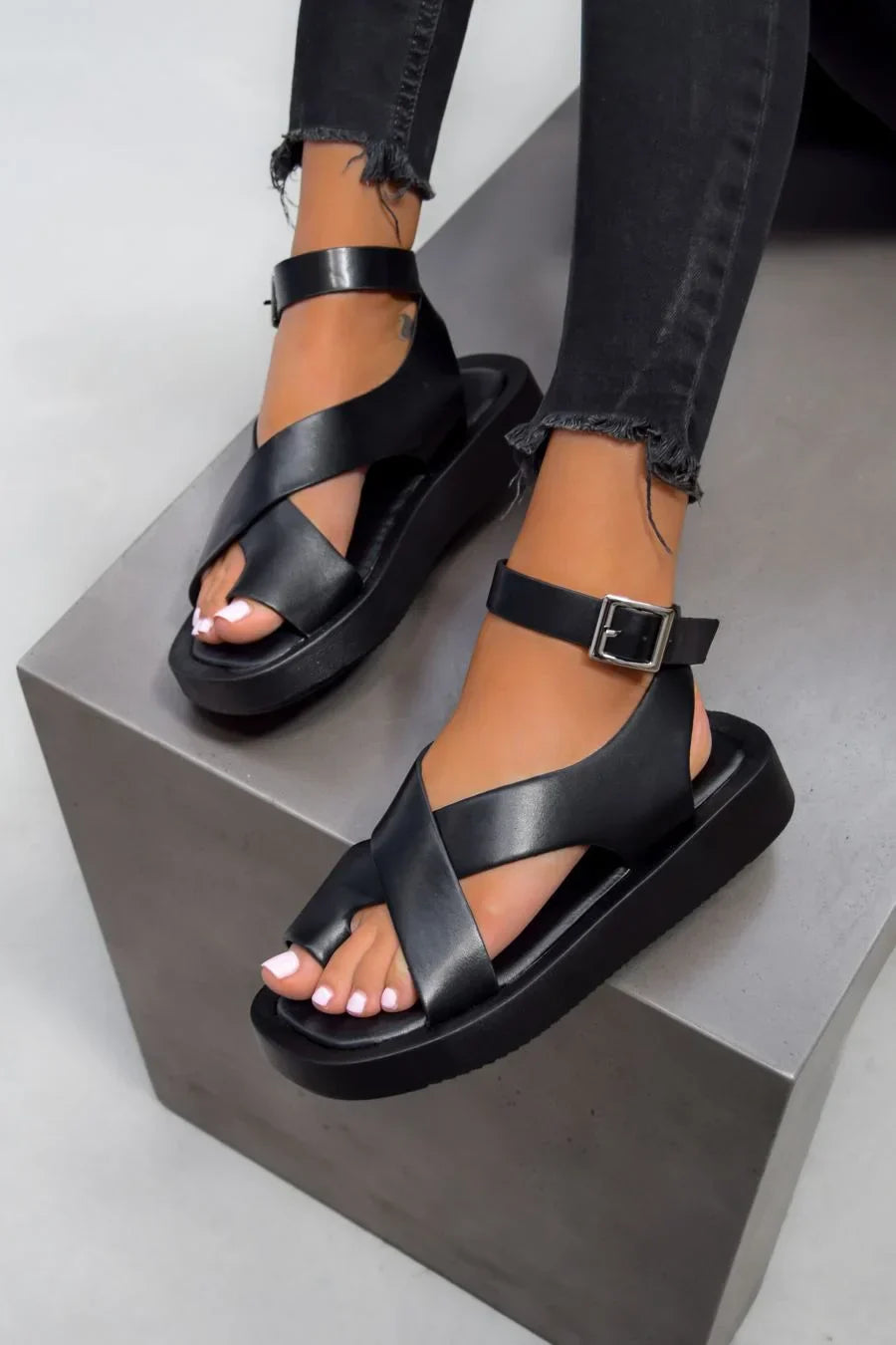 Afrozeh - Dicke Gladiatorsandalen