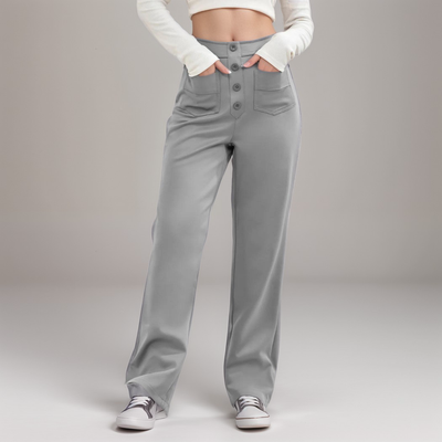 Elsa | Elastische Hose mit hoher Taille