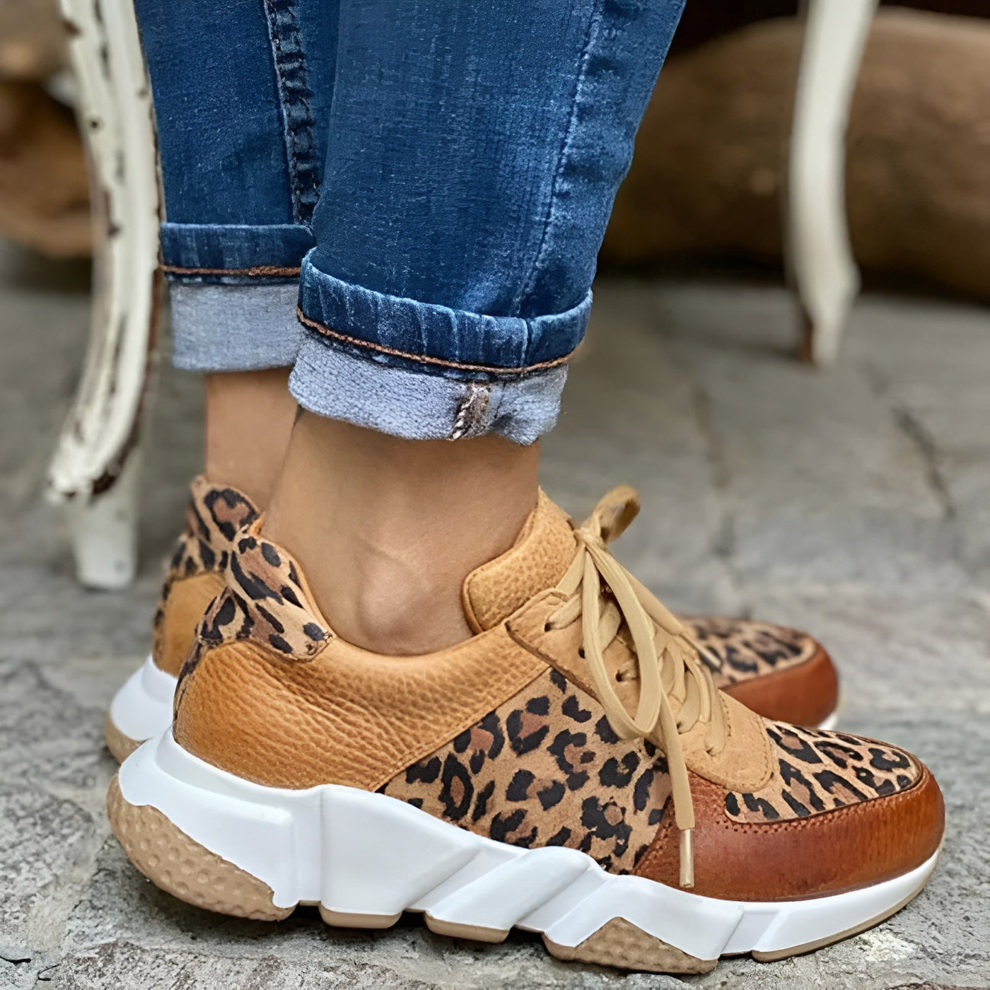 Maud™ | Bequeme Leopardenschuhe