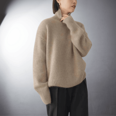 Elara | Rollkragenpullover aus weichem Kaschmir