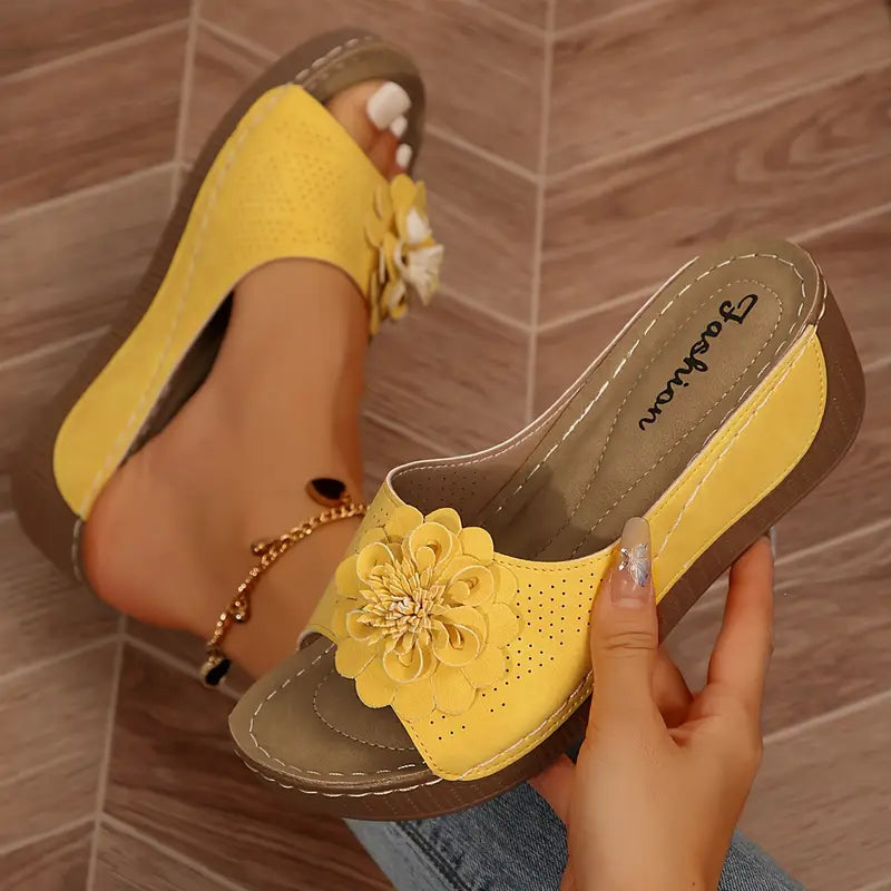 Chloé™ | Florale Sandalen