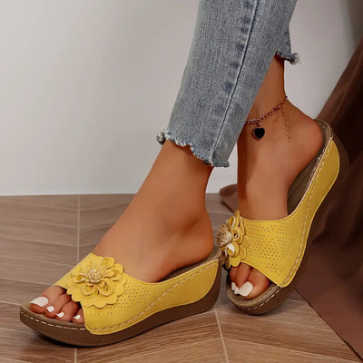 Chloé™ | Florale Sandalen