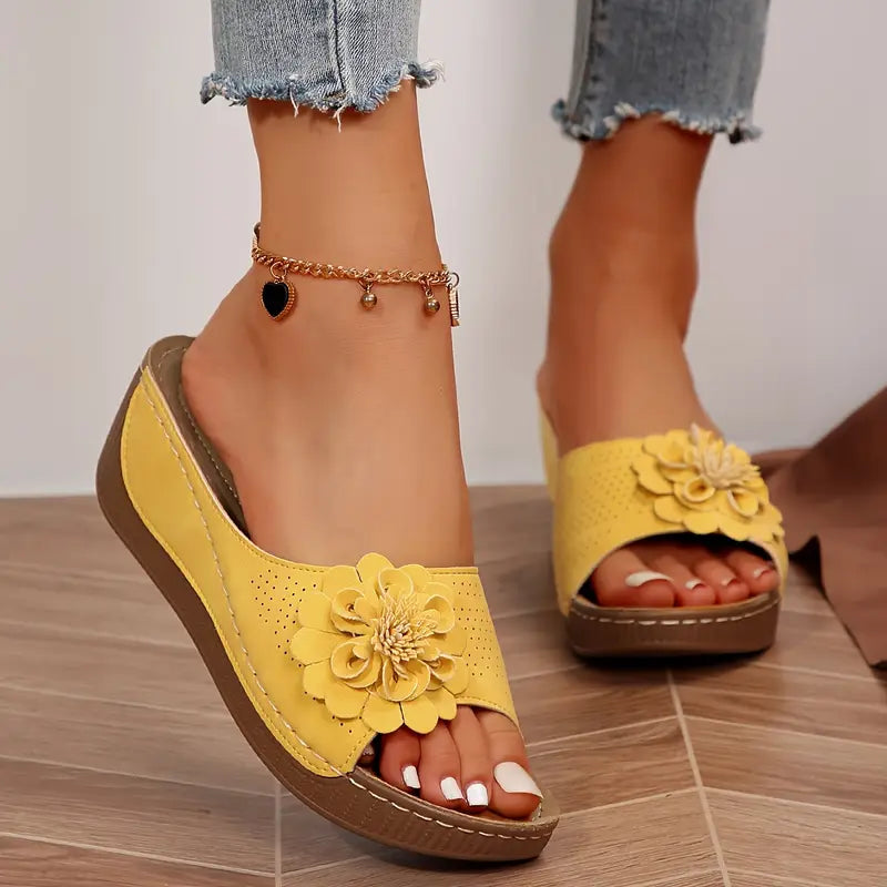 Chloé™ | Florale Sandalen