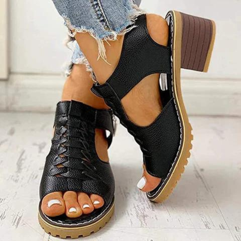 Anelo - Modische geflochtene Sommersandalen für Frauen
