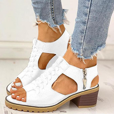 Anelo - Modische geflochtene Sommersandalen für Frauen