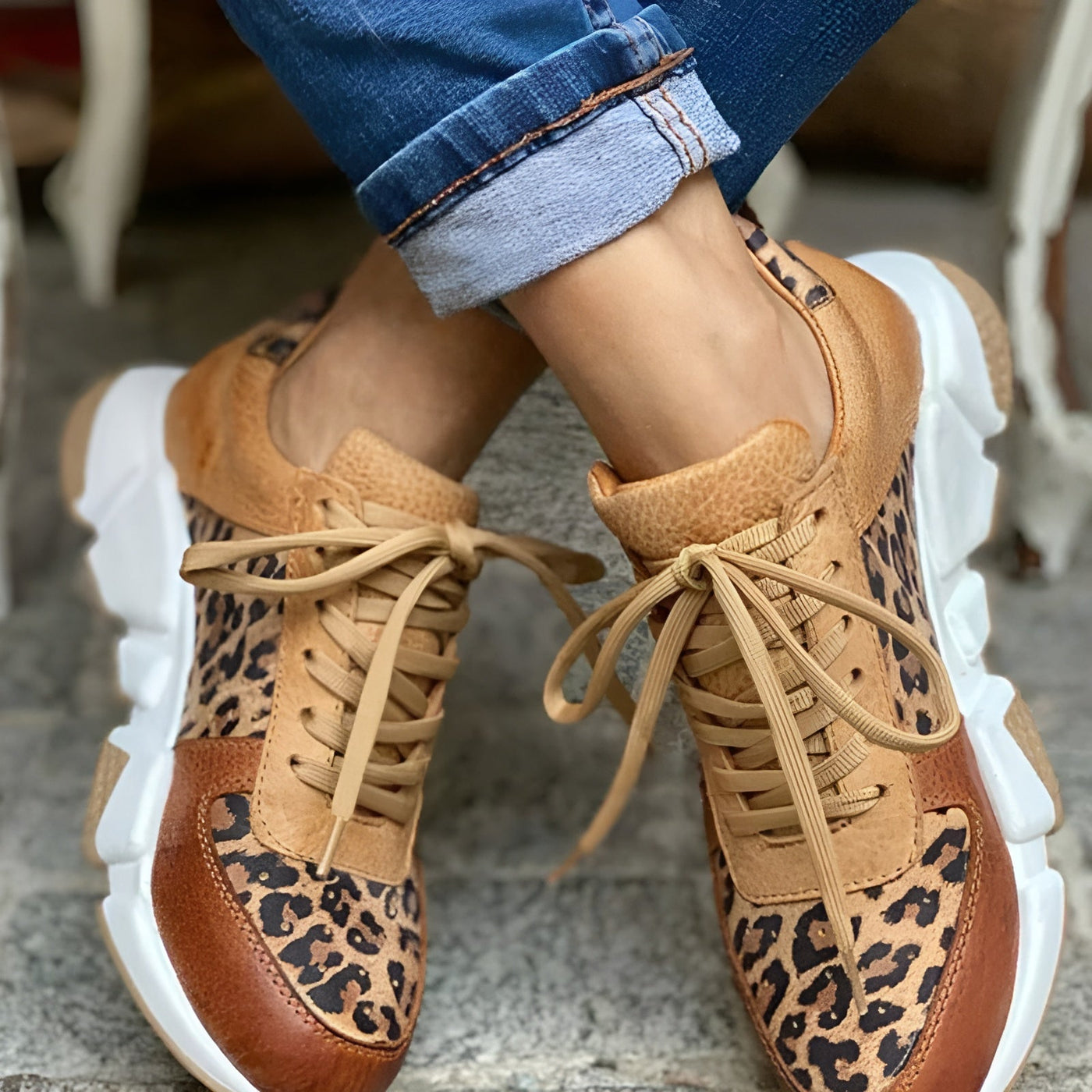 Maud™ | Bequeme Leopardenschuhe