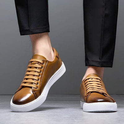 MARCELLO | LEDERNE TURNSCHUHE FÜR MÄNNER