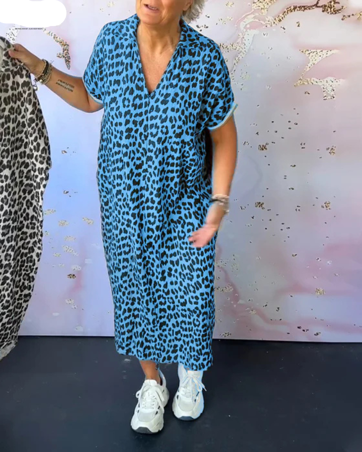 Savannah - Stylisches Leopardenkleid