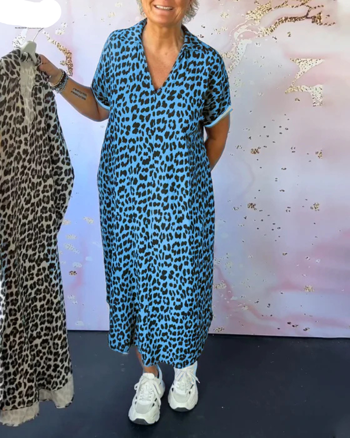 Savannah - Stylisches Leopardenkleid