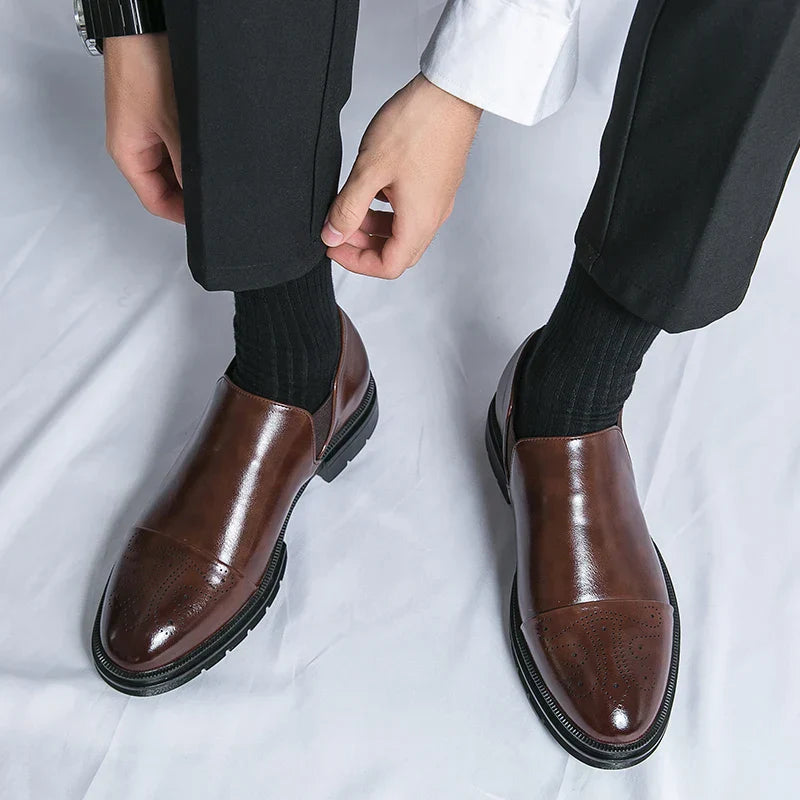 ALBERTO | LEDERSCHUHE OHNE SCHNÜRSENKEL