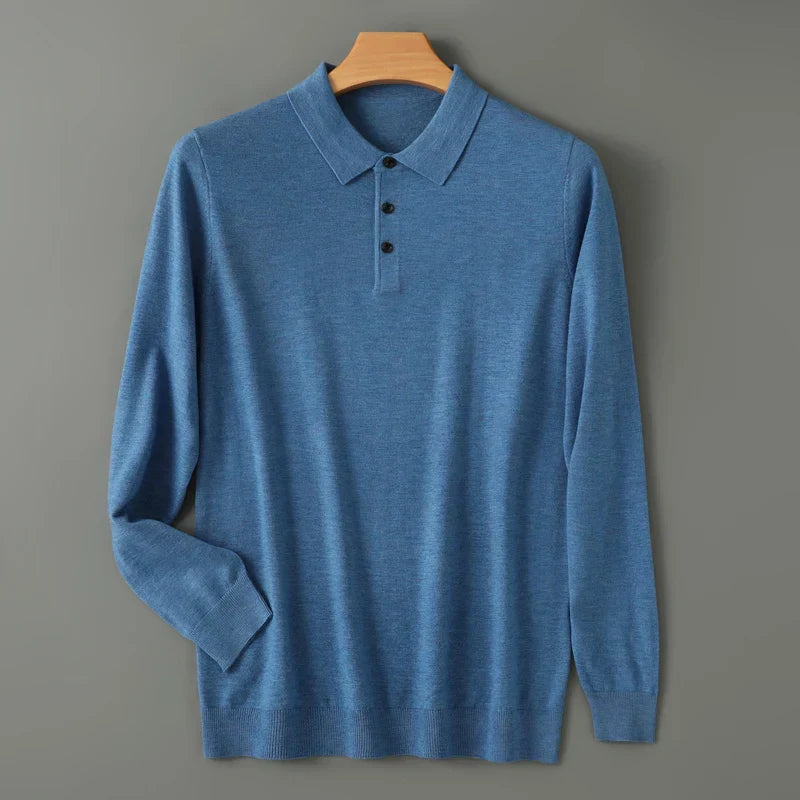 GENNARO | POLOSHIRT AUS 100% MERINOWOLLE