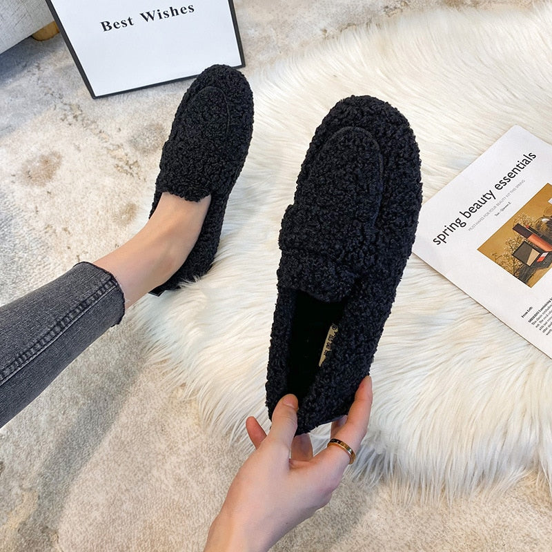 Arielle Cozy – Rutschfeste Kuschel-Mokassins