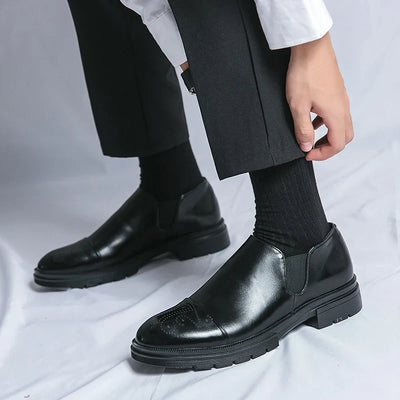 ALBERTO | LEDERSCHUHE OHNE SCHNÜRSENKEL