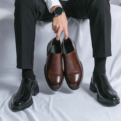 ALBERTO | LEDERSCHUHE OHNE SCHNÜRSENKEL