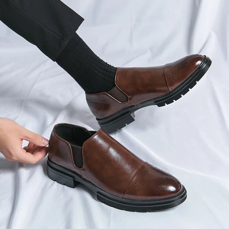 ALBERTO | LEDERSCHUHE OHNE SCHNÜRSENKEL