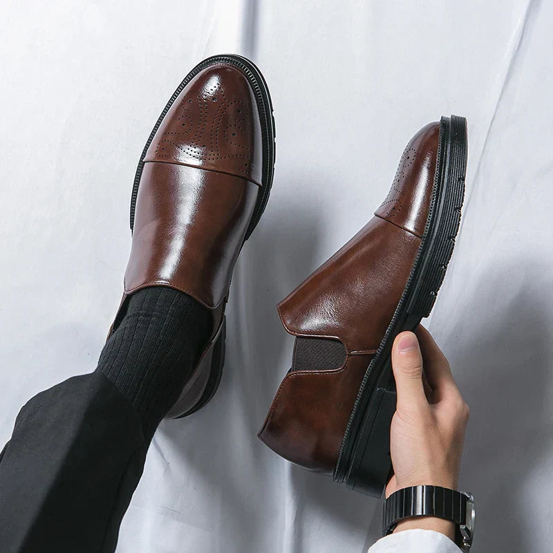 ALBERTO | LEDERSCHUHE OHNE SCHNÜRSENKEL