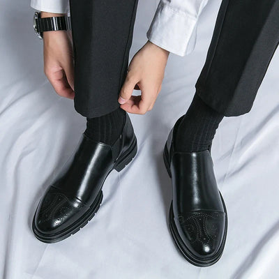 ALBERTO | LEDERSCHUHE OHNE SCHNÜRSENKEL