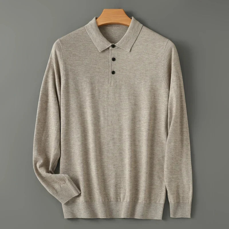 GENNARO | POLOSHIRT AUS 100% MERINOWOLLE