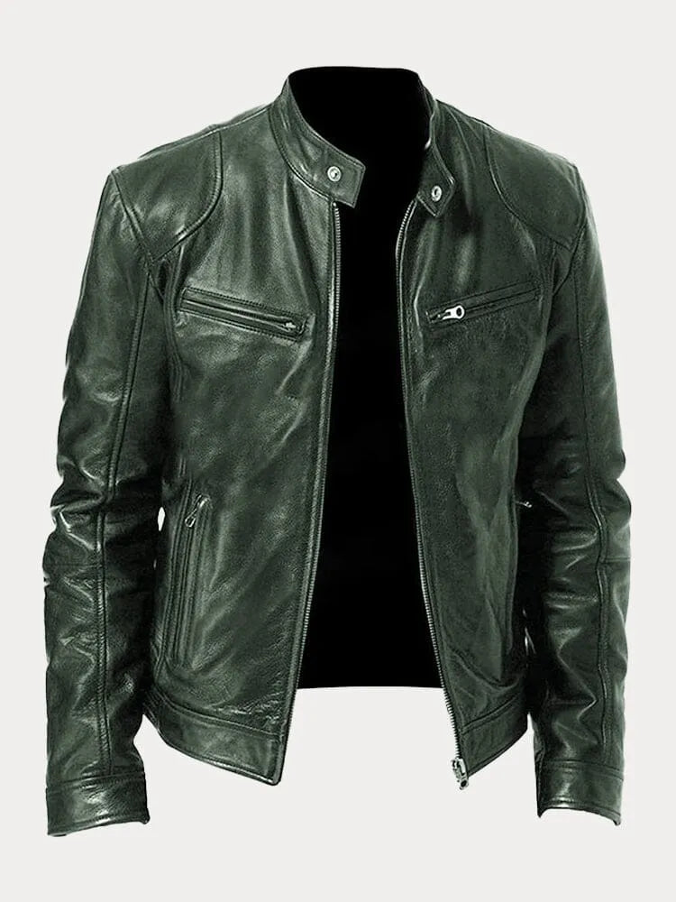 ORLANDO | LÄSSIGE LEDERJACKE