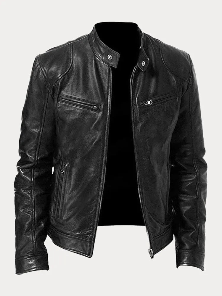 ORLANDO | LÄSSIGE LEDERJACKE