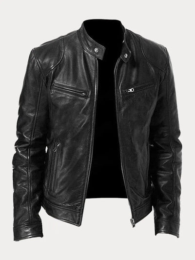 ORLANDO | LÄSSIGE LEDERJACKE