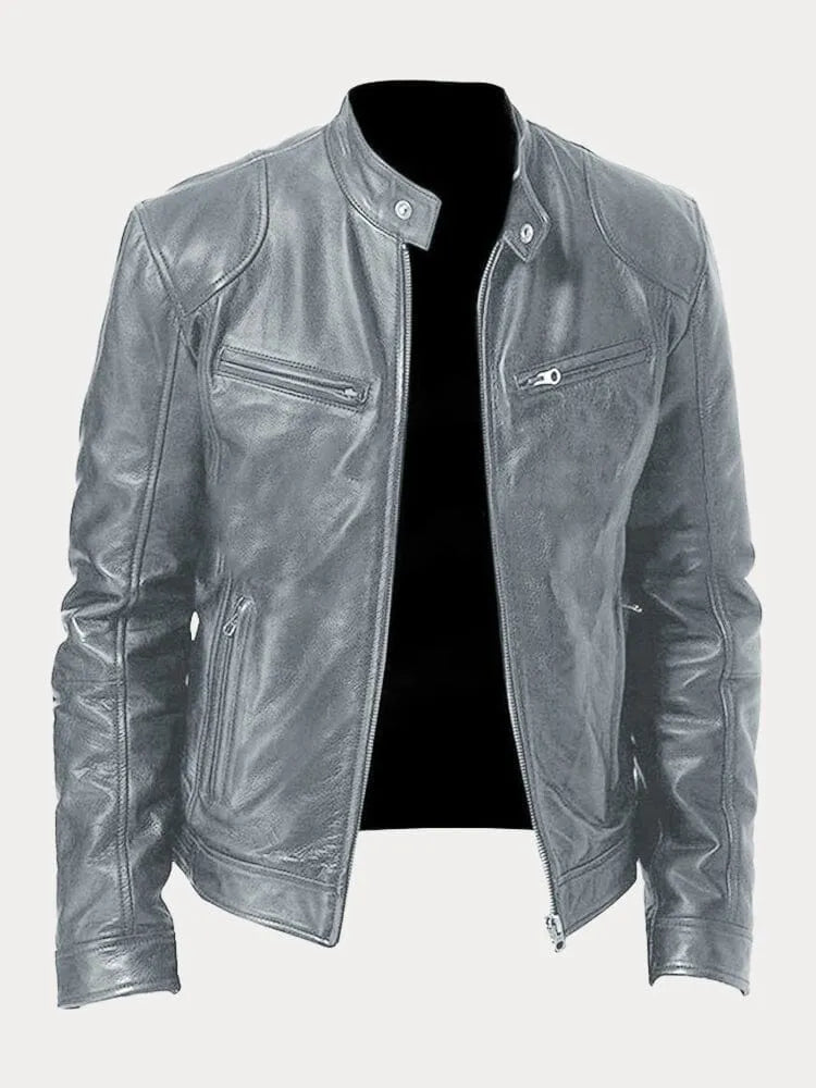 ORLANDO | LÄSSIGE LEDERJACKE