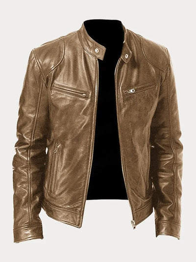 ORLANDO | LÄSSIGE LEDERJACKE