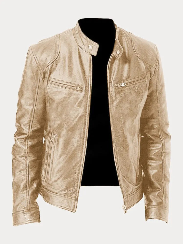 ORLANDO | LÄSSIGE LEDERJACKE