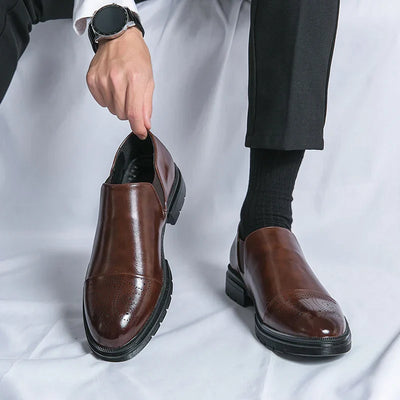 ALBERTO | LEDERSCHUHE OHNE SCHNÜRSENKEL