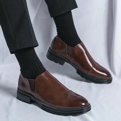 ALBERTO | LEDERSCHUHE OHNE SCHNÜRSENKEL