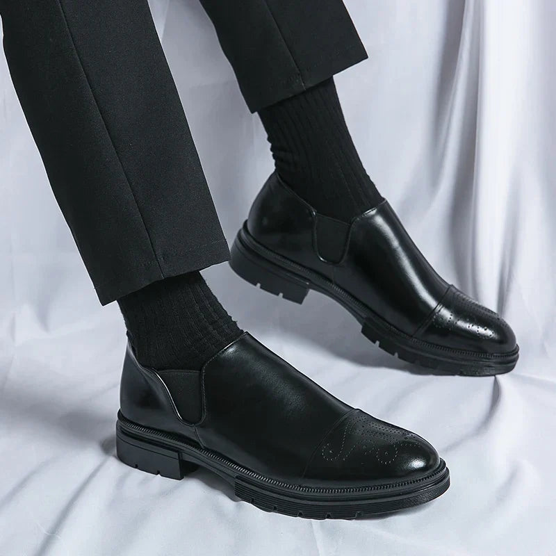 ALBERTO | LEDERSCHUHE OHNE SCHNÜRSENKEL