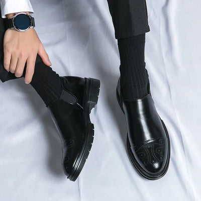 ALBERTO | LEDERSCHUHE OHNE SCHNÜRSENKEL