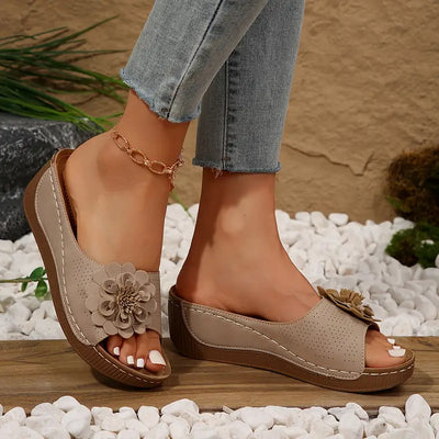 Chloé™ | Florale Sandalen