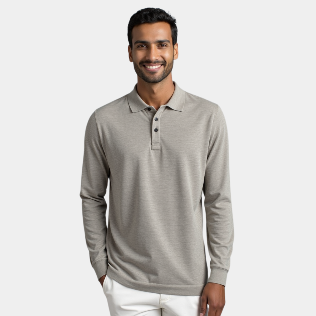 GENNARO | POLOSHIRT AUS 100% MERINOWOLLE