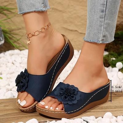 Chloé™ | Florale Sandalen