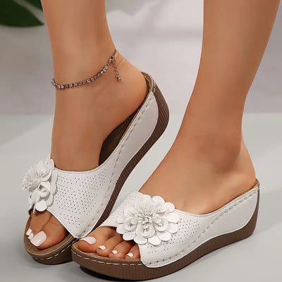 Chloé™ | Florale Sandalen