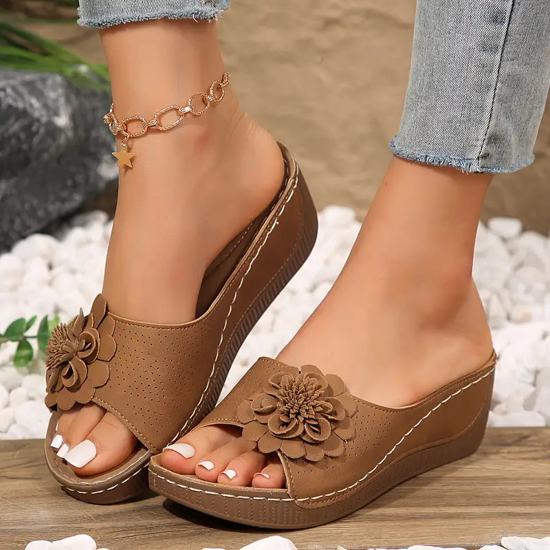 Chloé™ | Florale Sandalen