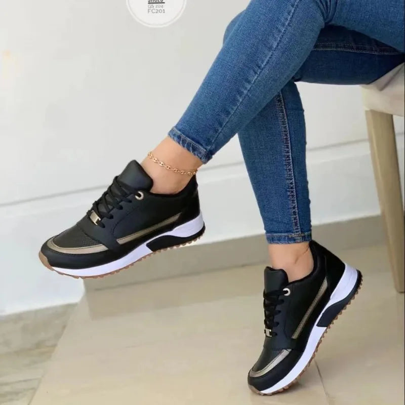 Emma | Sneakers Bequem und Vielseitig