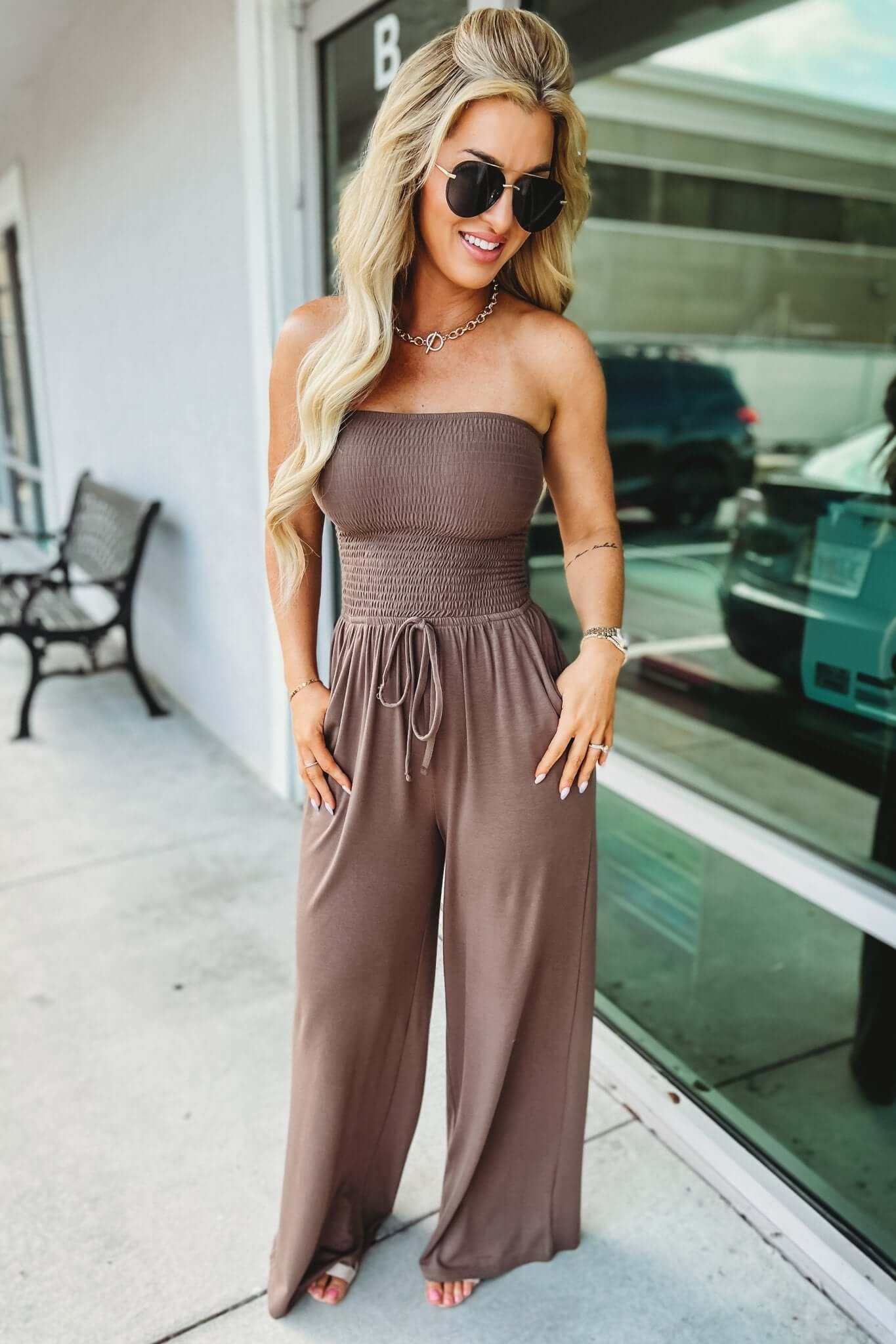 Lobke | Trendy Off-Shoulder Jumpsuit