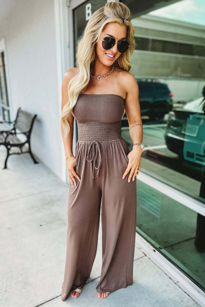 Lobke | Trendy Off-Shoulder Jumpsuit