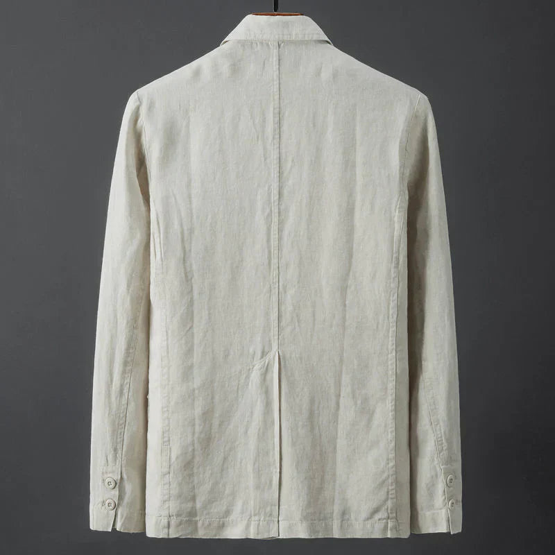 Vincenzo - Luxuriöse Leinenjacke