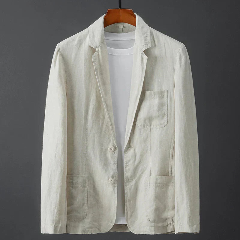 Vincenzo - Luxuriöse Leinenjacke